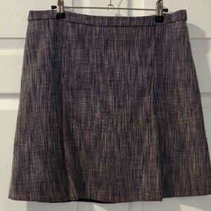 J Crew blue and white textured skirt SZ 12